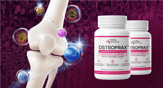 OsteoFrax bone support supplement with research-backed ingredients for bone repair and regeneration
