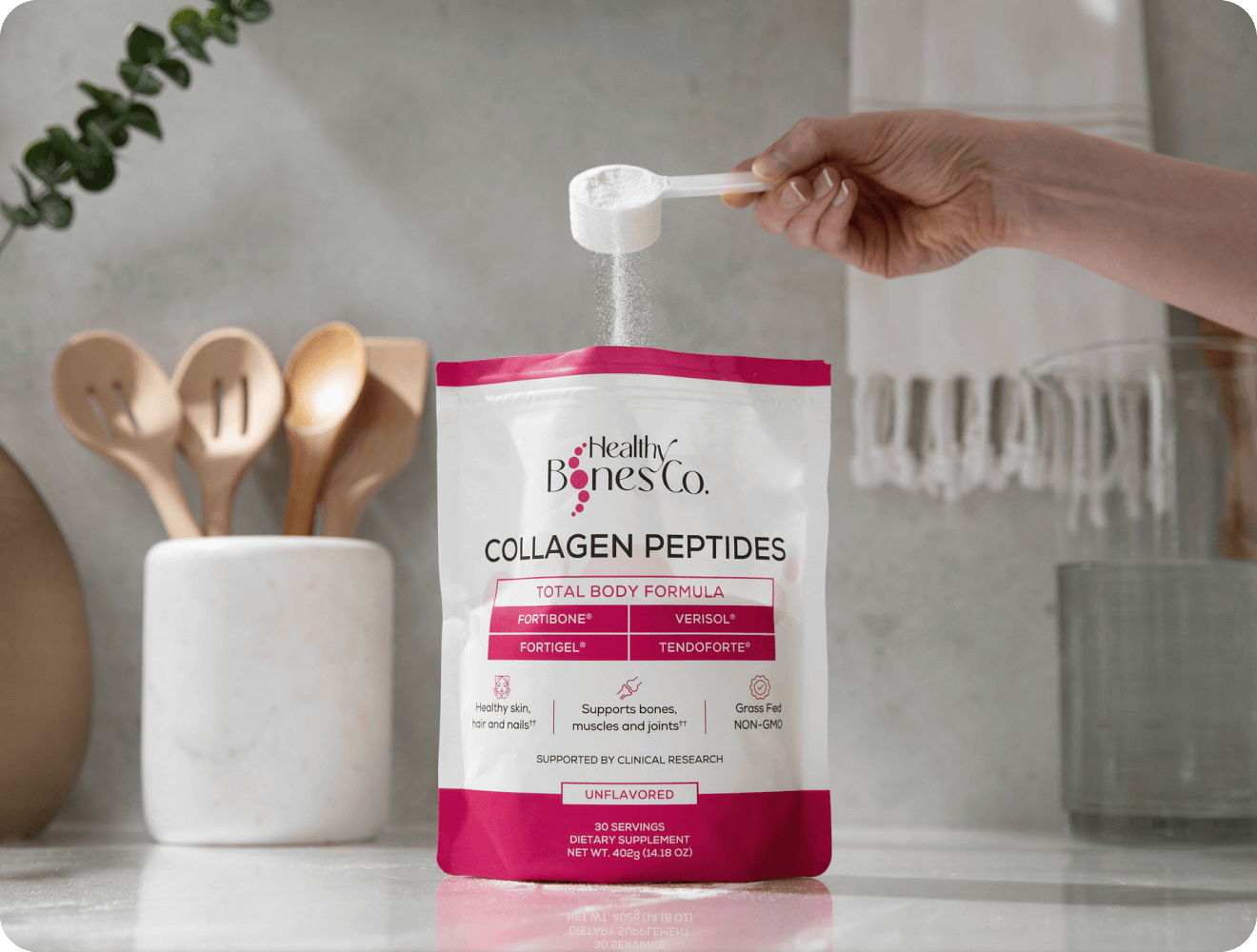 collagen has a unique amino acid composition