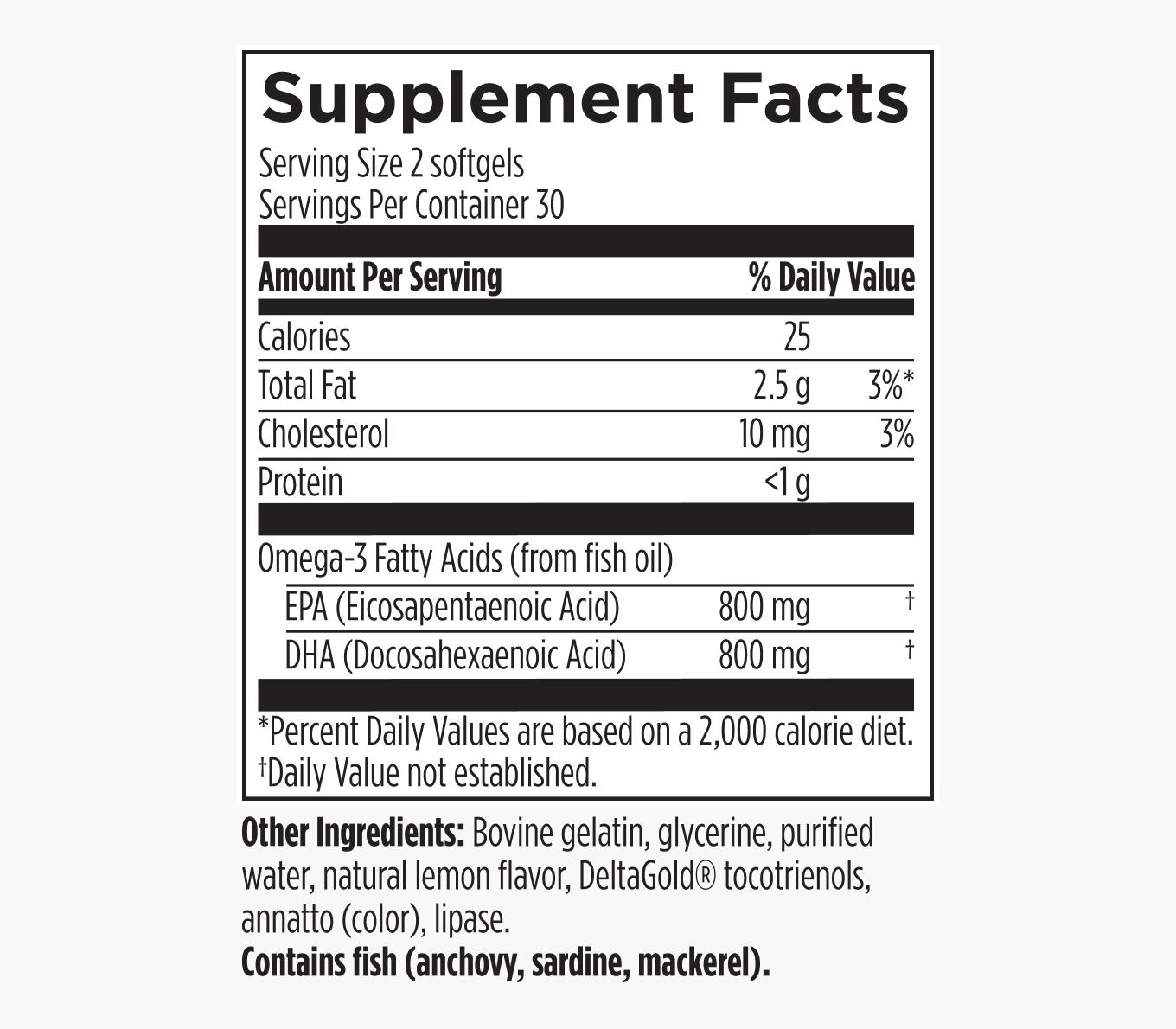 Omega-3 Fish Oil
