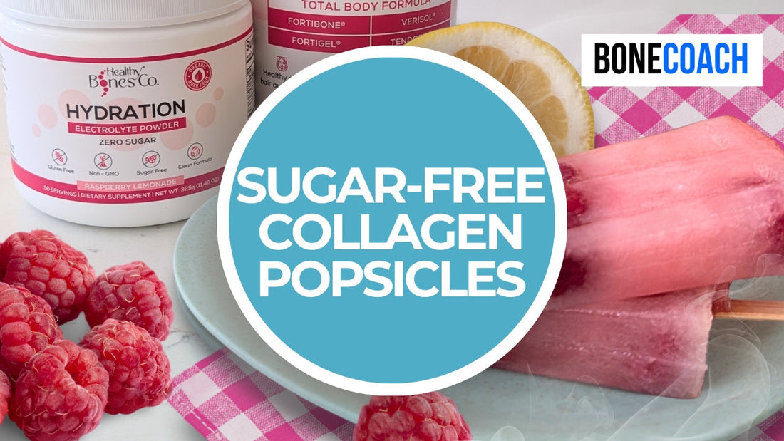 Sugar-Free Collagen Popsicles | Gluten-Free, Dairy-Free | Bone Coach™ Recipes