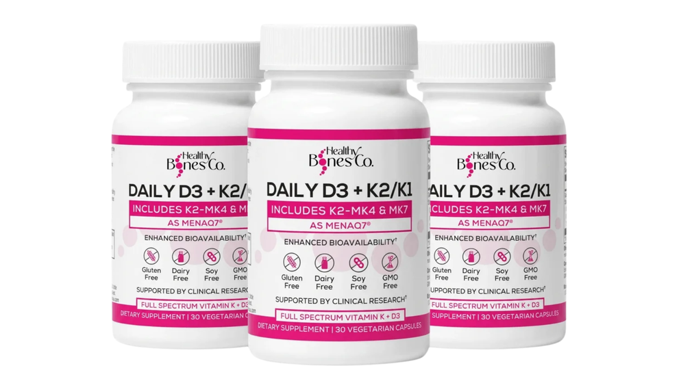 How Much Vitamin D3 And K2 Should I Take Daily