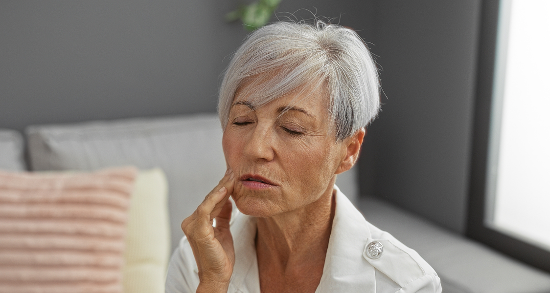 Oral health decline.