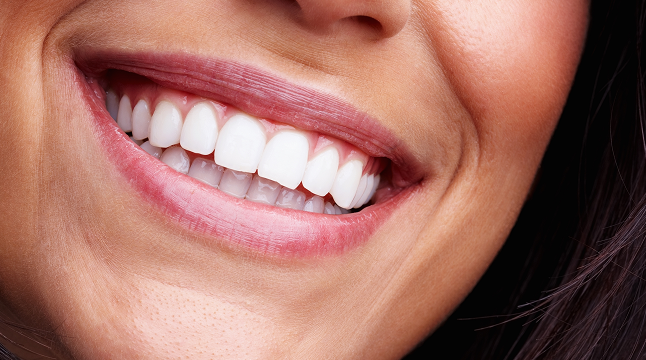 White tooth.